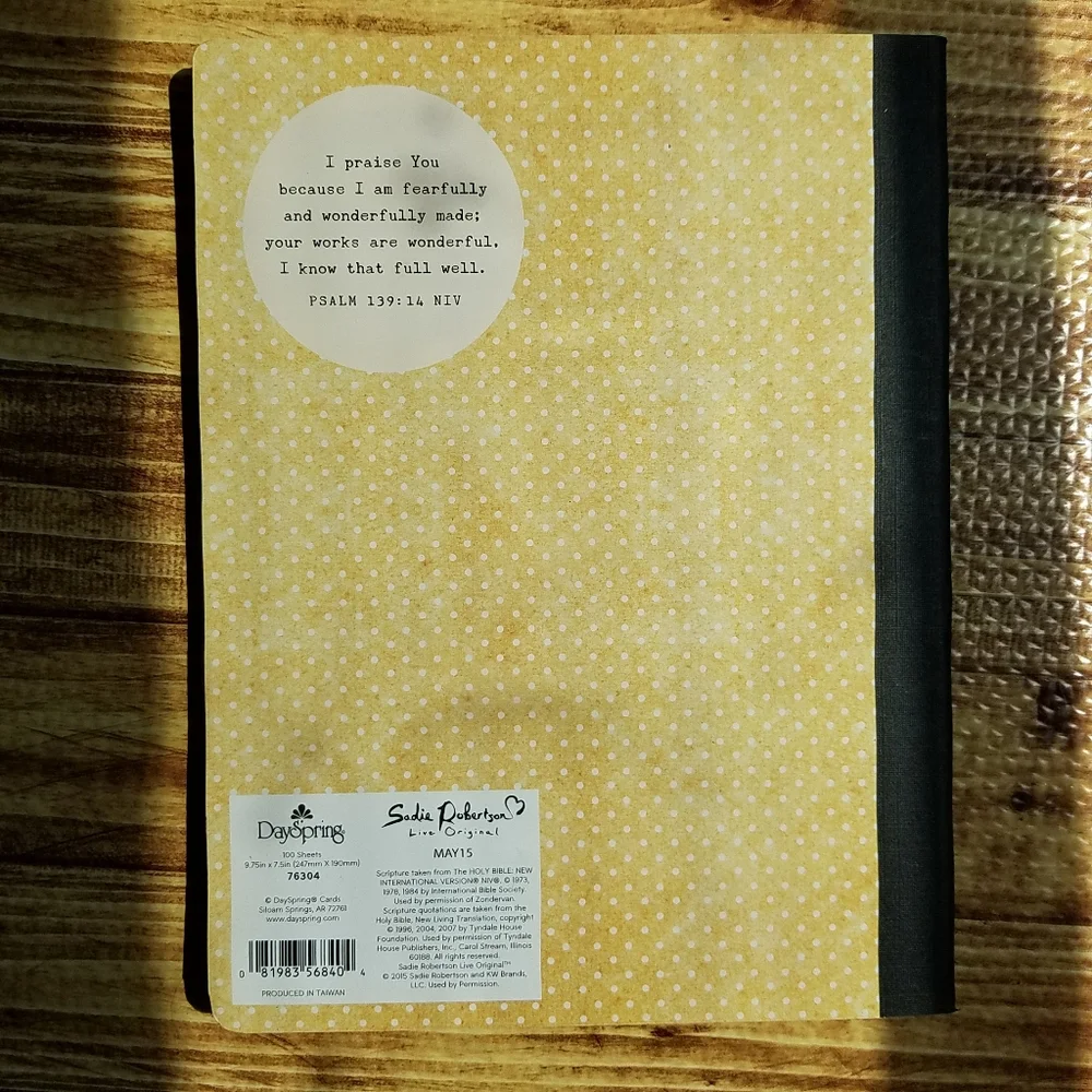 Dayspring Sadie Robertson Huff Pink Notebook Tab Dividers Set Live Original LO